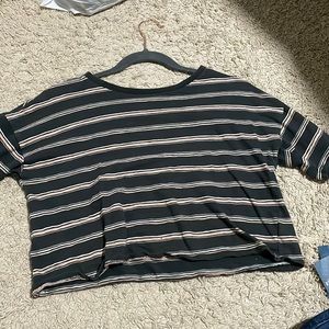 american eagle cropped top - size: S